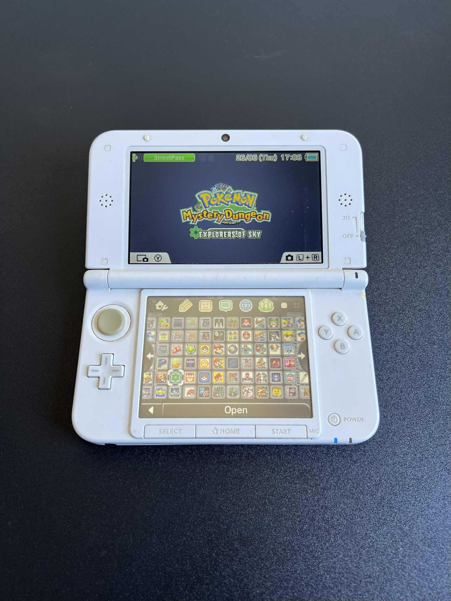 Nintendo 3DS XL Branca com 100+ Jogos