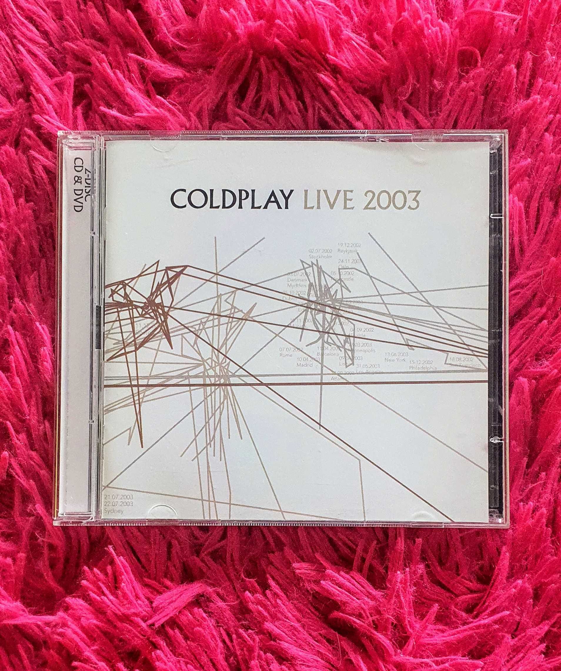 Coldplay Live 2003 CD + DVD jewelcase