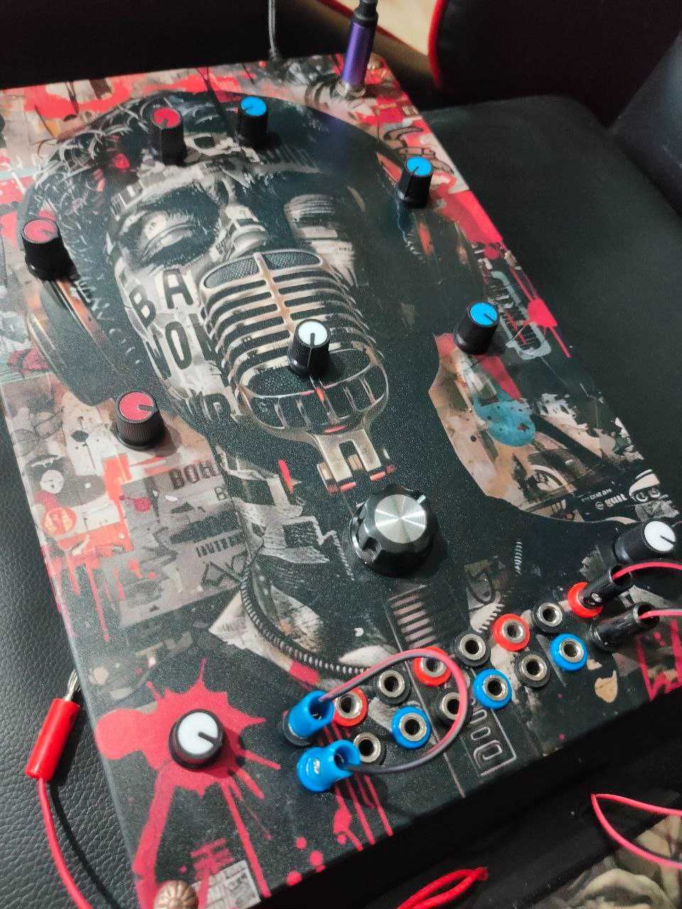 Dronesax synth oscylator diy