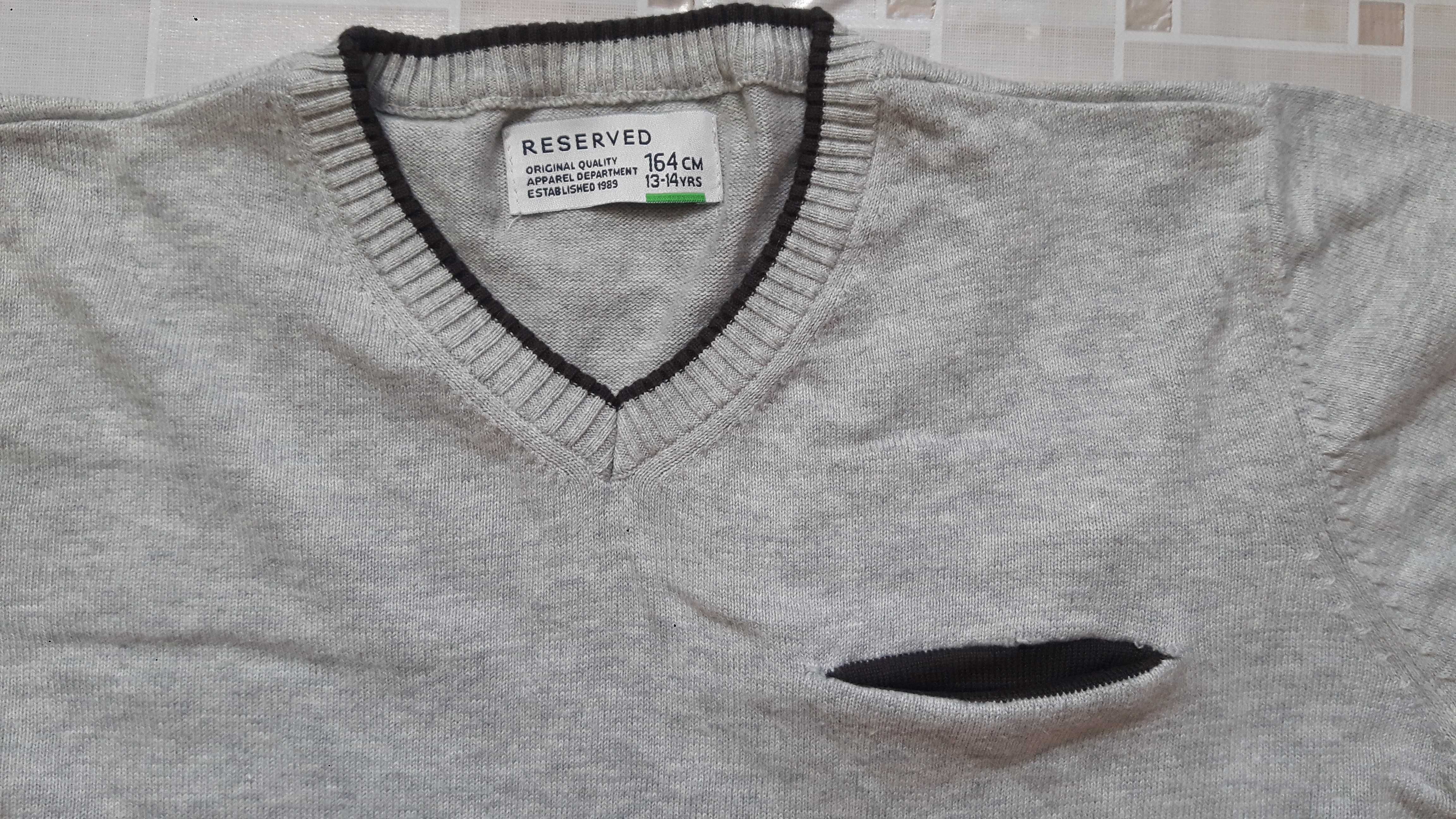 Sweter Reserved elegancki Rozmiar 164