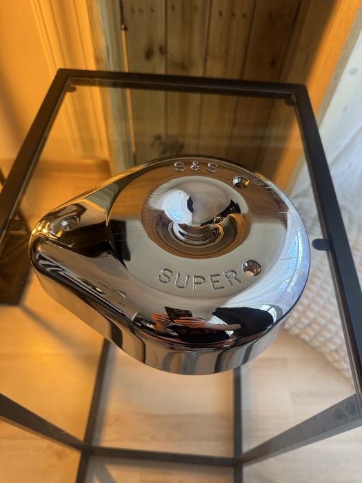 Chromowana osłona filtra S&S do Harley Davidson oryginał OEM