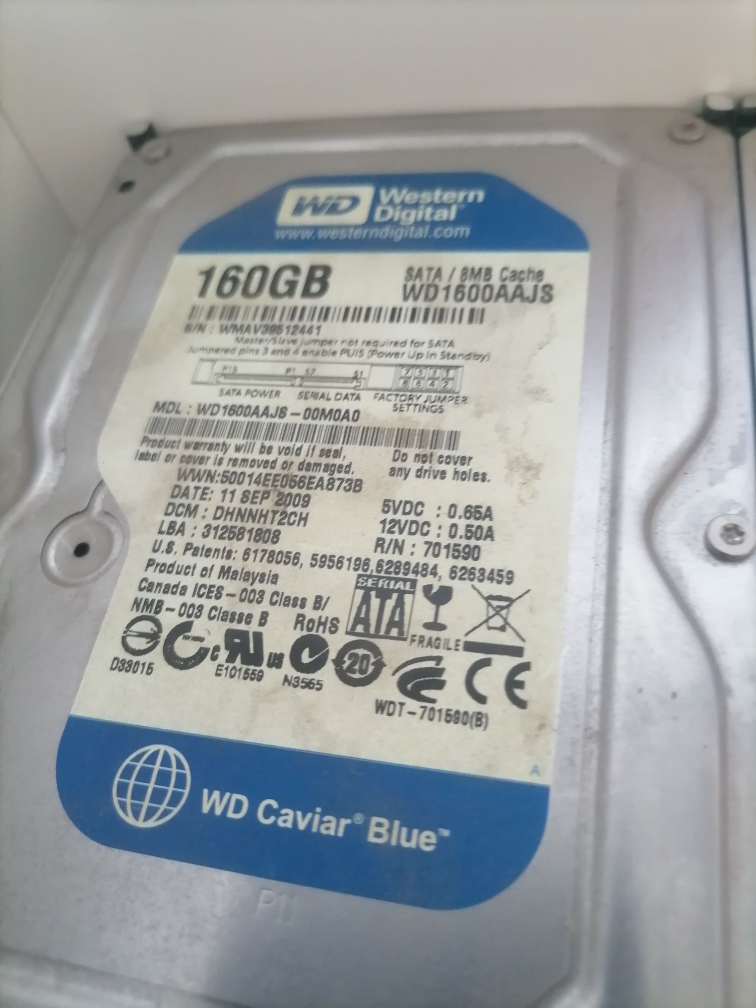 Pakiet dysków HDD