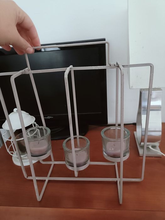 Porta velas espaço casa