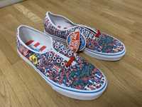 Кеды Vans x Where’s Waldo? (Authentic) 10р. (43)