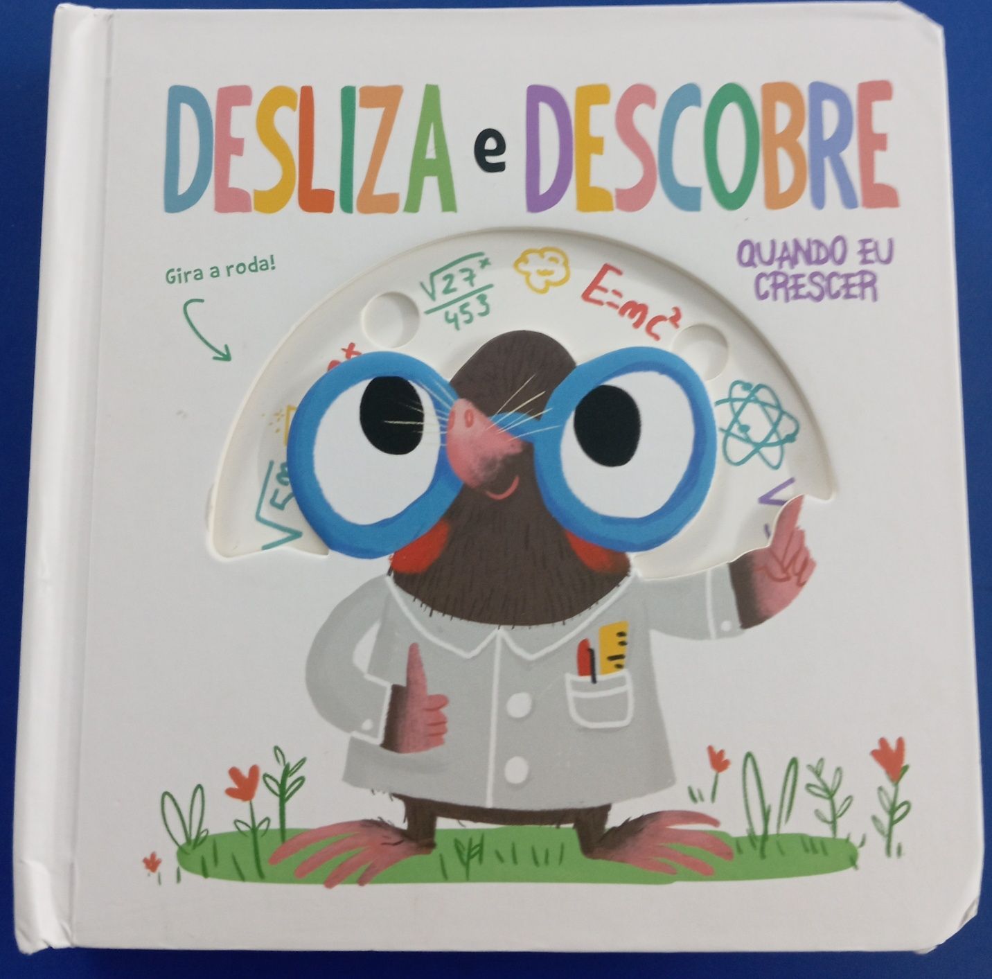 Livro infantil  para bébés dos 6 meses aos 2 anos.