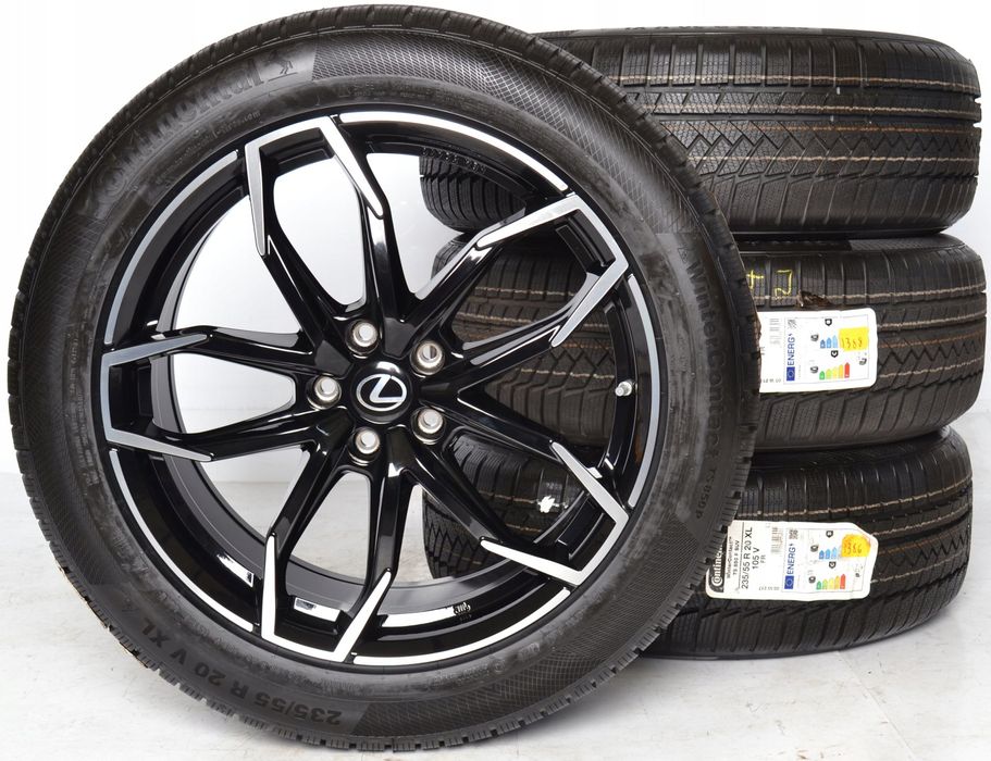 4X Koła Nowe Zimowe 20" 5X114,3 Lexus Rx Lexus Nx Zima + Czujniki Tpms