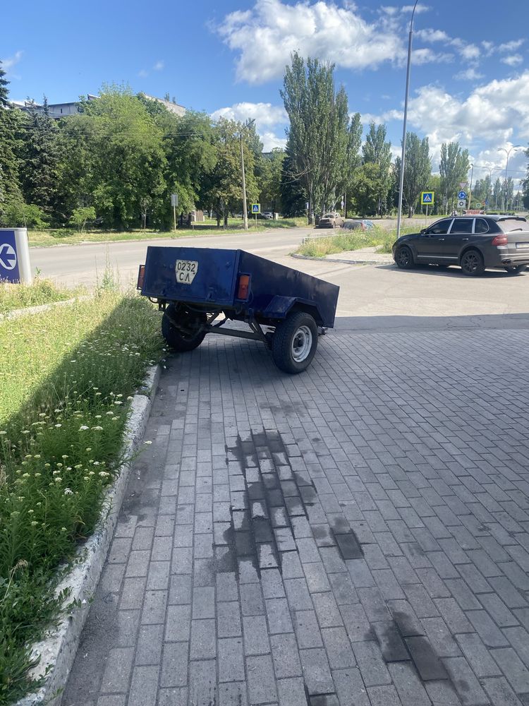 Продам крепкий усиленный прицеп с документами