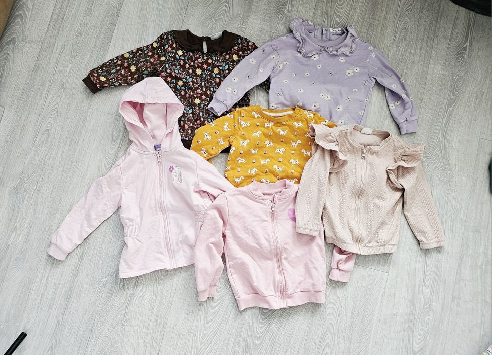 Bluzy 92 paka ubranek 92