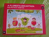 Puzzle 100 pcs semi-novo "A Floresta.