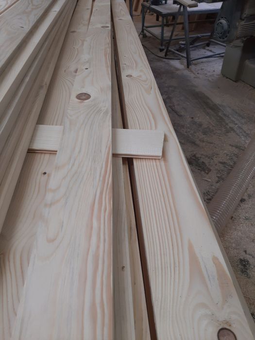 Deski 4-stronnie strugane II gatunek heblowane kantówka