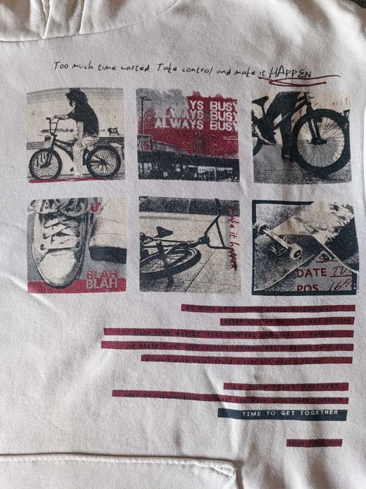 Sweat com capuz C&A, tamanho 158/164cm – 13/14 anos