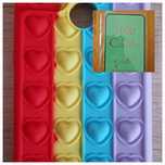 Heart Pop It Case do Motorola Moto G10/G10 Power/G20/G30 + szklo