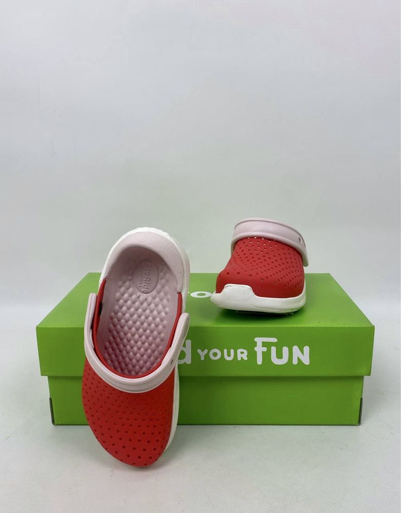 Crocs literide kids крокси дитячі р. 23-35 детские кроксы