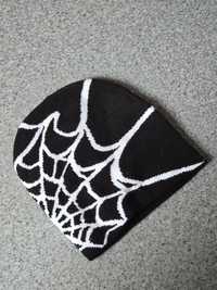 Czapka Y2k spider pajęczyna streetwear aesthetic oversize cap hat