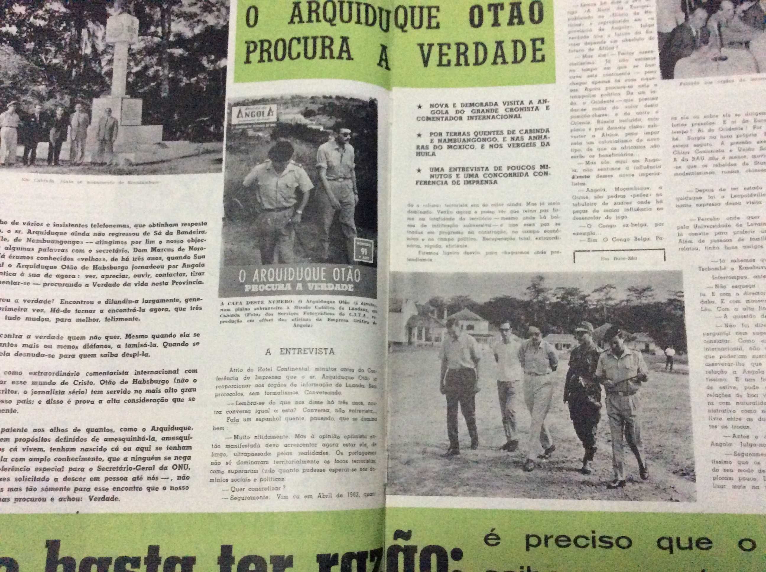 Revista de Angola , quinzenário ilustrado. Fevereiro de 1965