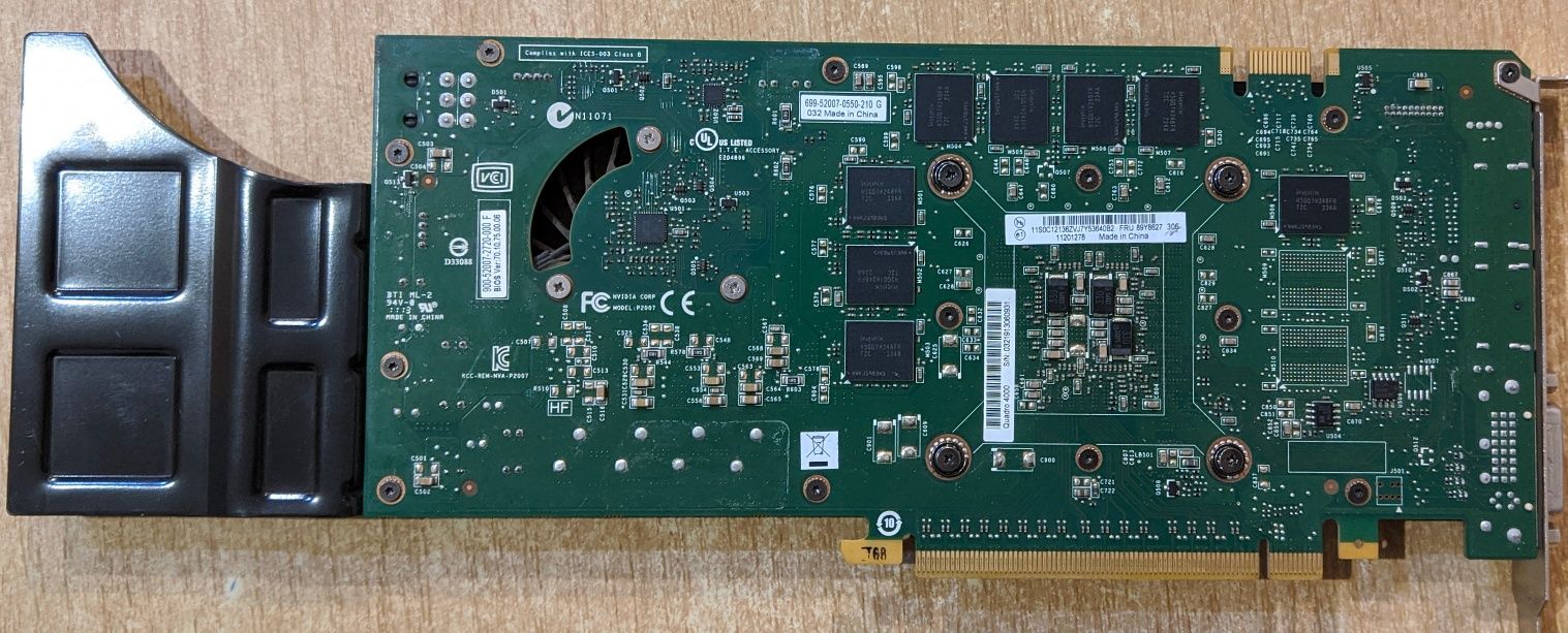 Видеокарта Nvidia Quadro 4000 PCI-E