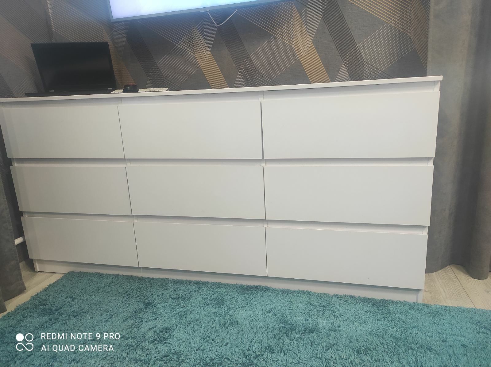 Великий комод 90×45×190 см 9 шухлядок! Зручне та містке зберігання