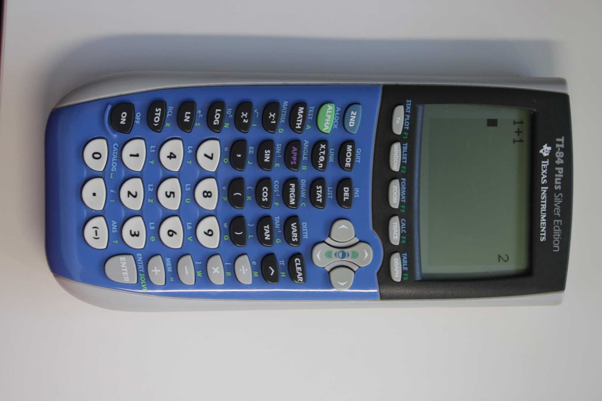 Texas Instruments T1 84 Silver Edition