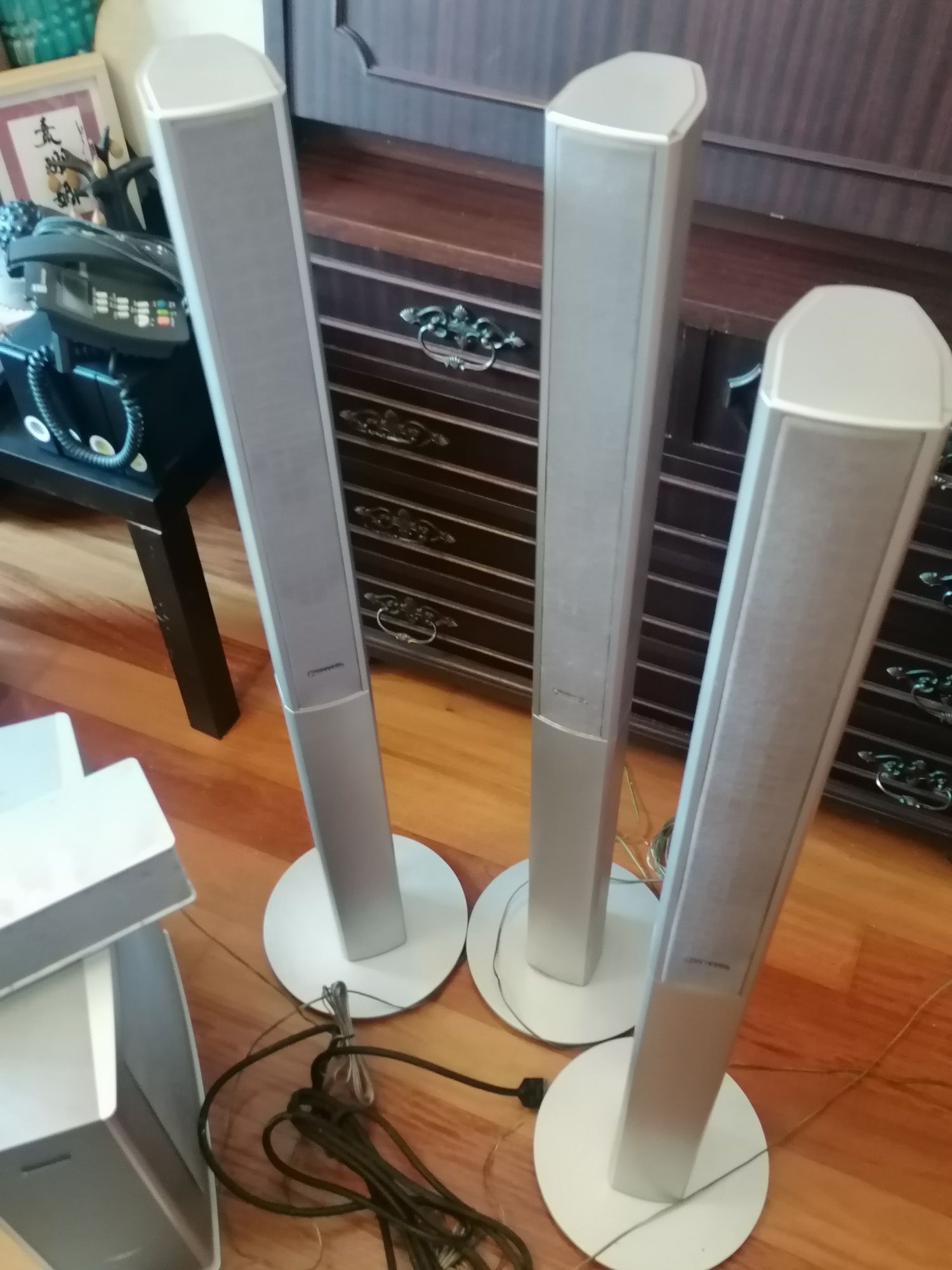 Vendo sistema de som com subwoofer Panasonic