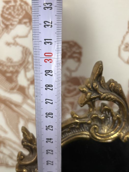 Espelho em latao antigo