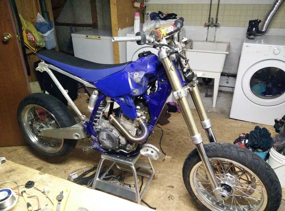 yamaha wr 450 04r. glowica kartery skrzynia kola lagi zaplon gaznik