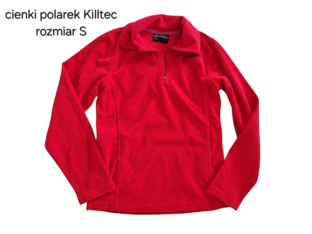 Cienki czerwony polarek killtec rozmiar S 36