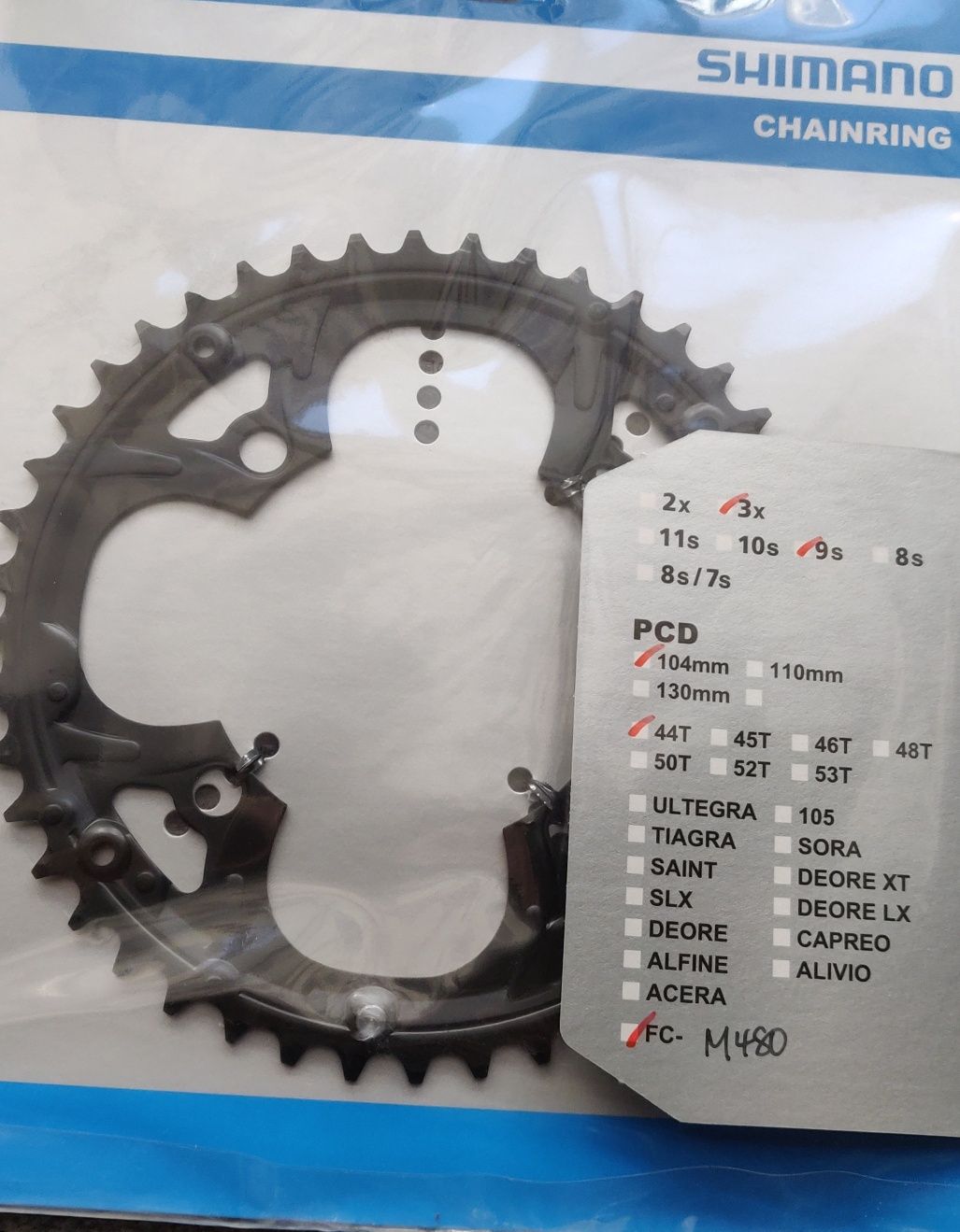 Shimano Chainring FC-M480