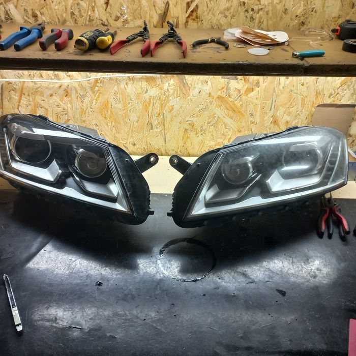 Установка линз, ремонт фар, пайки пластика, установка ламп, полировка,