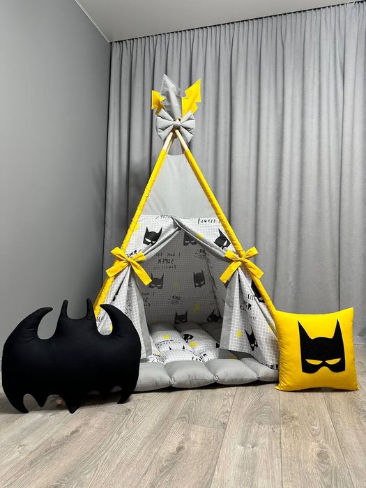 Вігвам намет Бетмен Бонбон повний комплект, дитячий будиночок