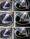Значок эмблема в решетку для  lexus ES,NX,RX,UX,IS 9097502175