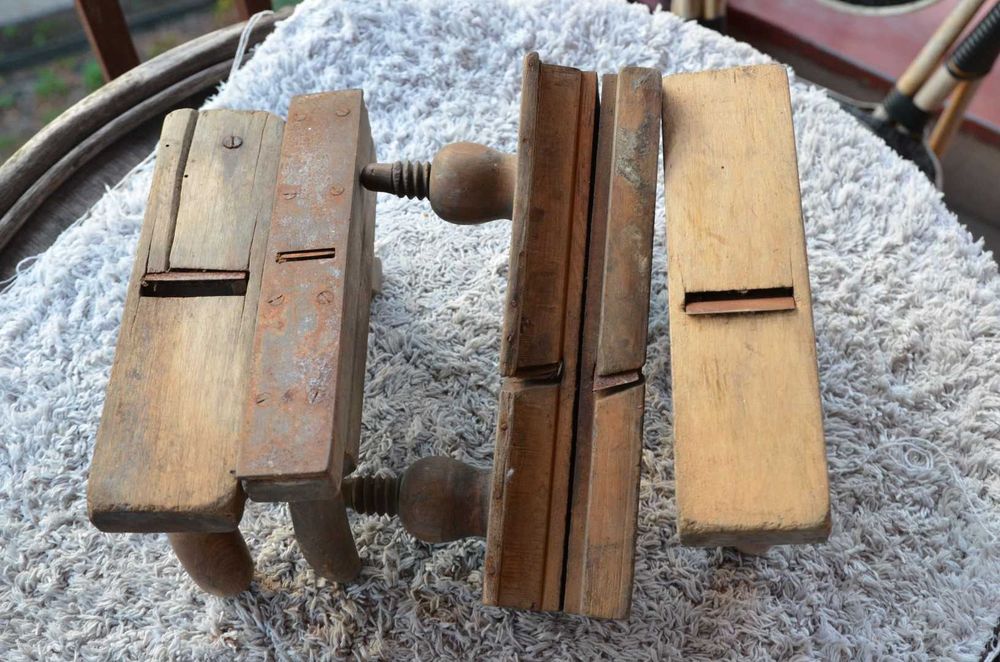 Kolekcjonerskie narzędzia stolarskie PRL