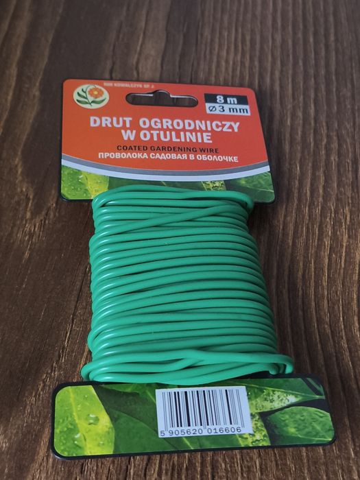 Drut ogrodniczy  zielony 3mm
