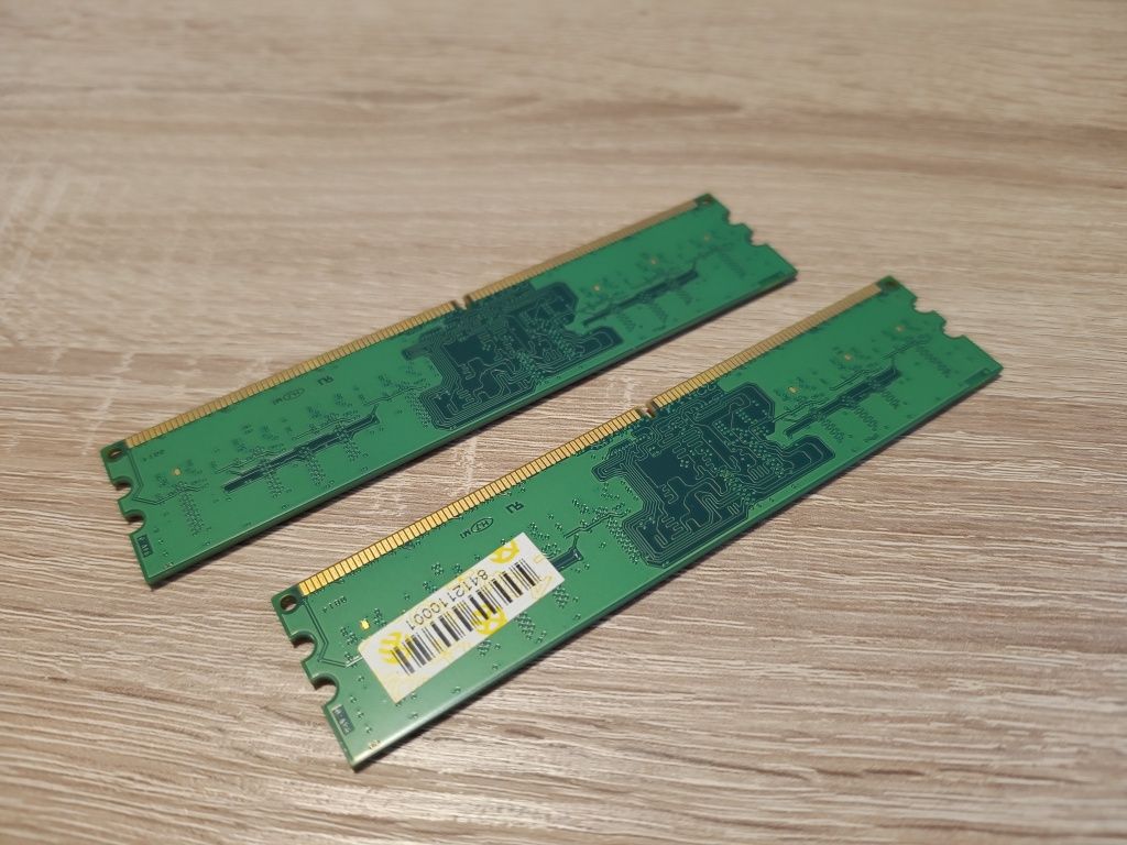 Pamięć RAM DDR2 PC2 800MHz PC6400 Goodram 2GB 2x 1GB Dual Gwarancja