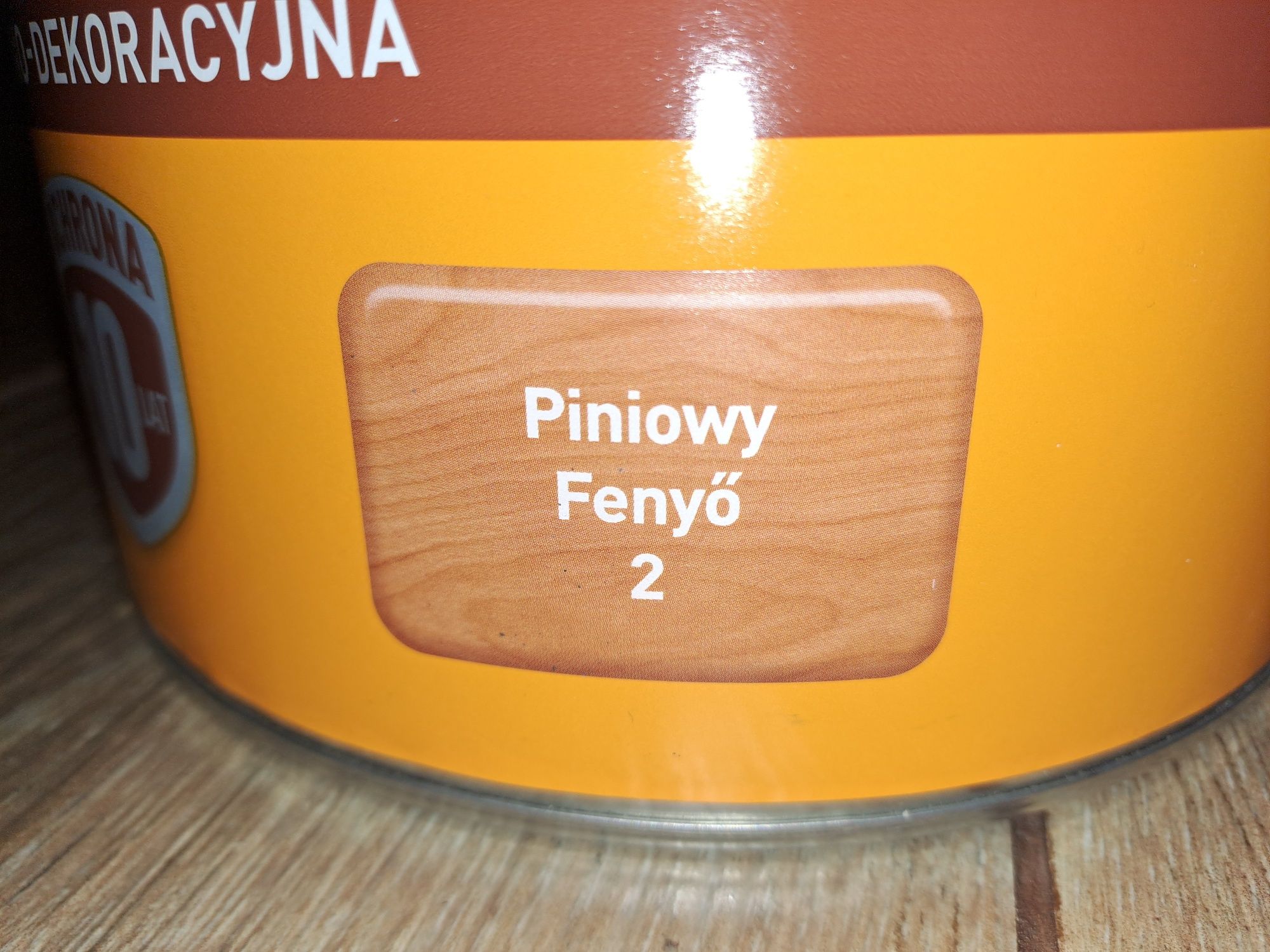 Lakierobejca Sadolin 5l - kolor piniowy. Nowa