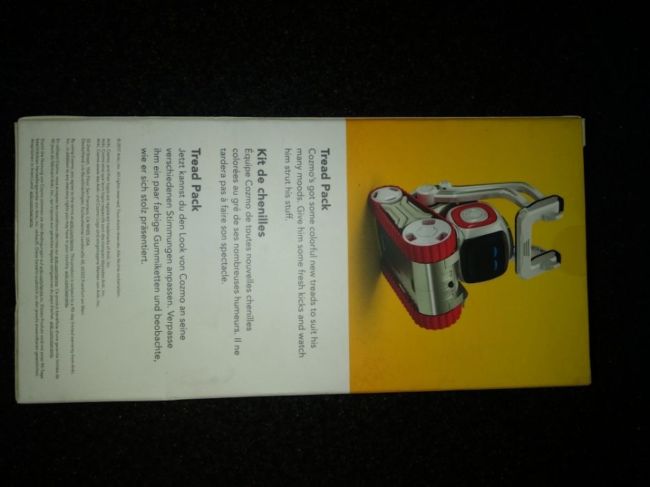 ANKI COZMO, Anki Vector - 4 kolorowe gąsienice, NOWE, oryginalne