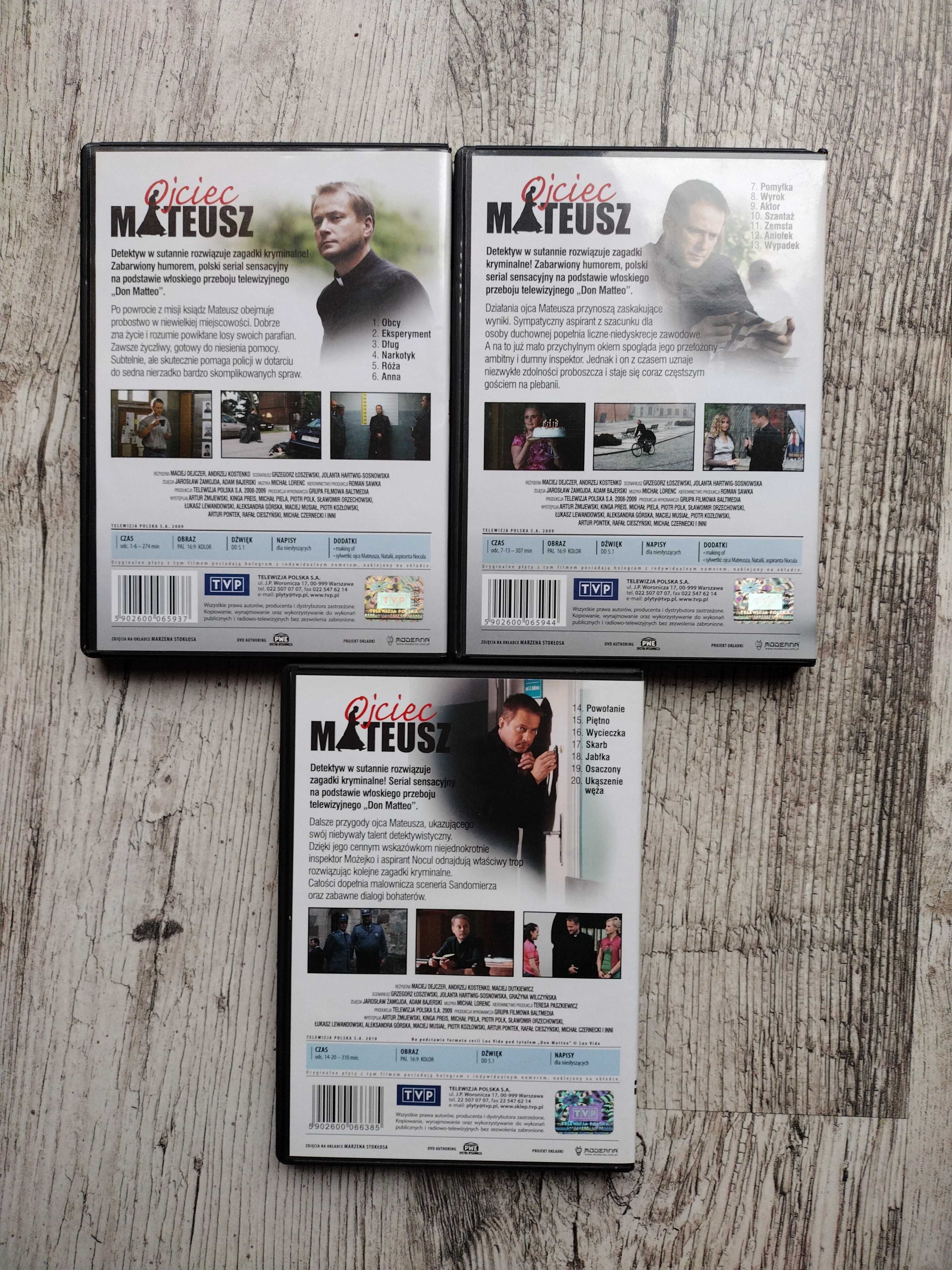 Ojciec Mateusz DVD cz 1-3 6 płyt