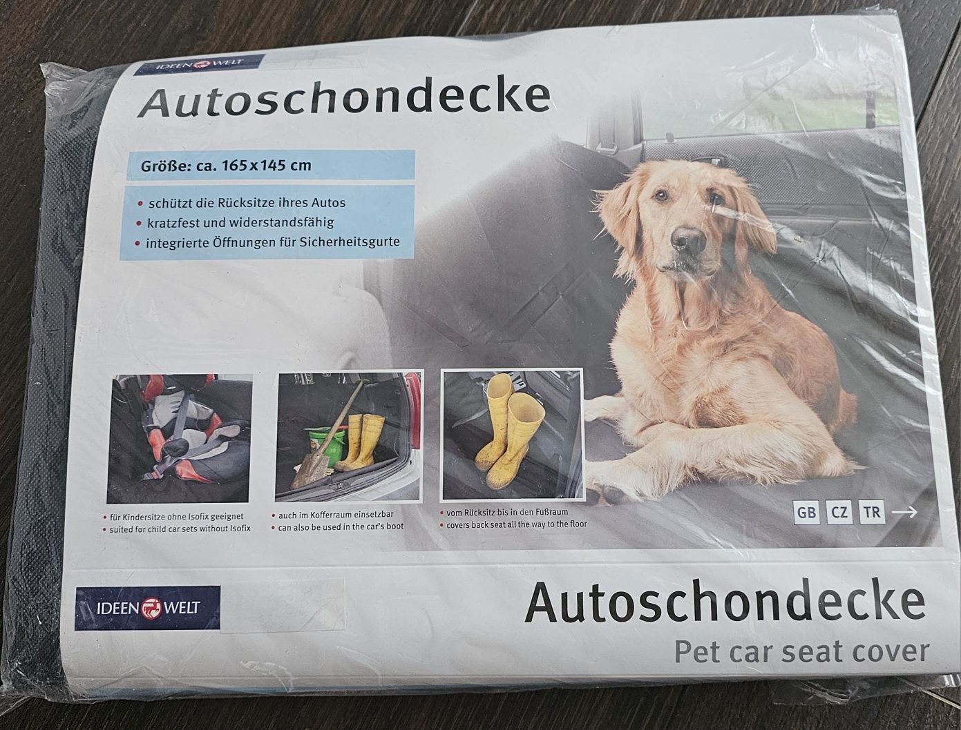 Mata do samochodu pokrowiec dla psa 165x145cm Nowa