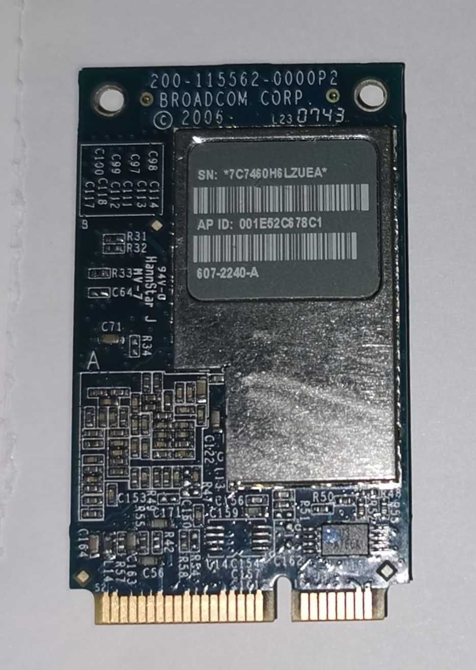 Karta WiFi Broadcom Apple BCM94321MC