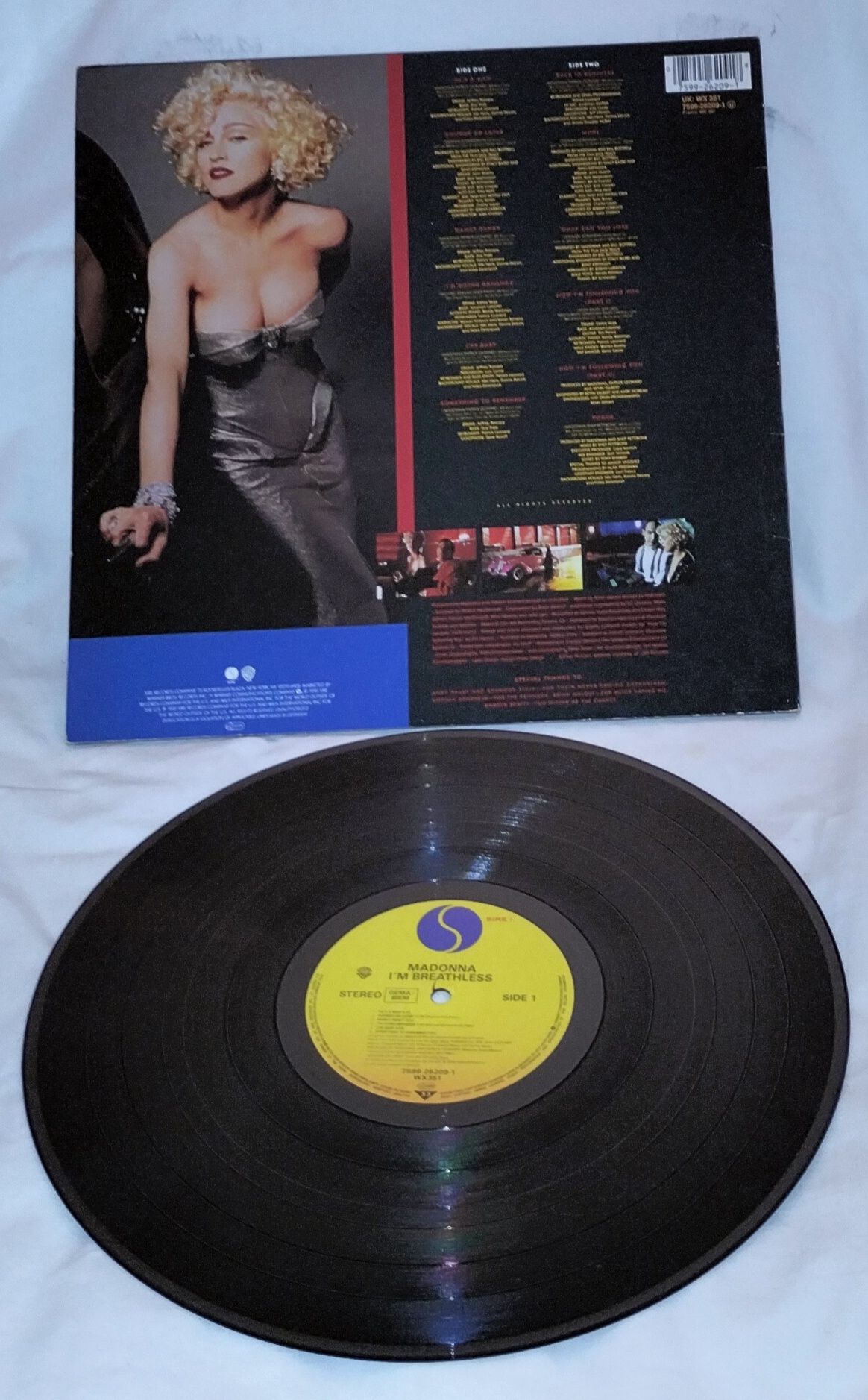 Lp Madonna Album I’m Breathless