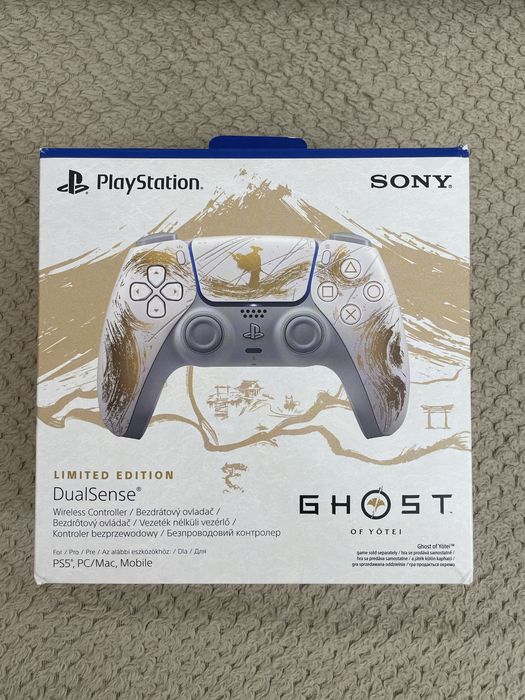 Геймпад PlayStation 5 DualSense Ghost of Yotei Limited Edition Gold