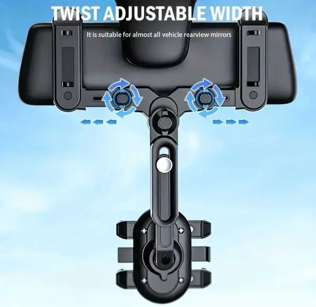 360° Rotatable Smart Phone Car Holder