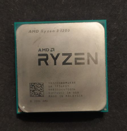 AMD Ryzen 3 1200 Сокет AM4
Число ядер ЦП: 4 
Число потоков: 4
Макс. Ча