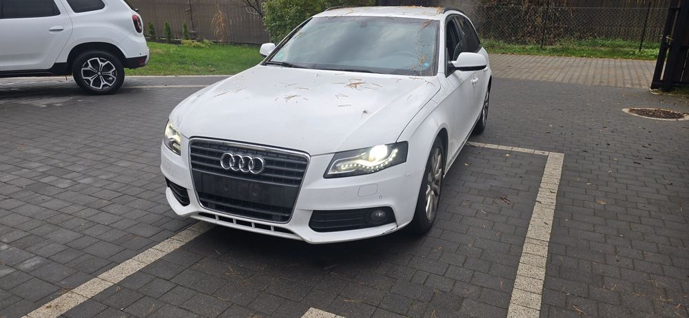 Przód Maska Lampy zderzak Audi A4 B8 07-12 rok LY9C