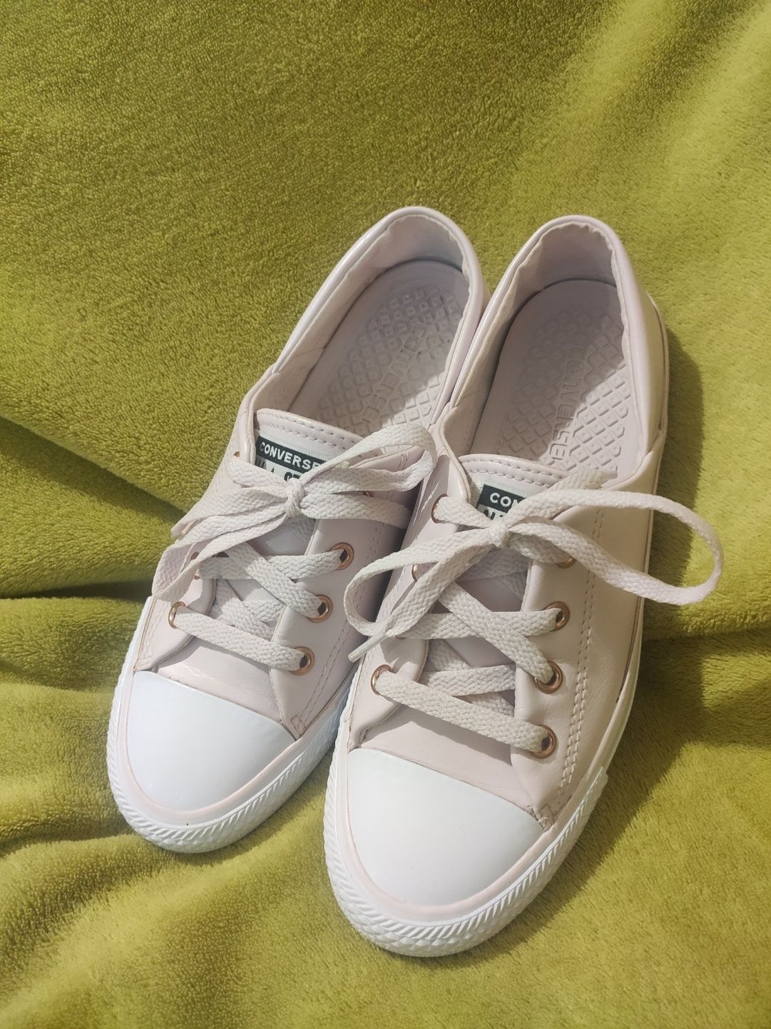 Кеди жіночі converse, пудра, розмір 38, устілка 25 см