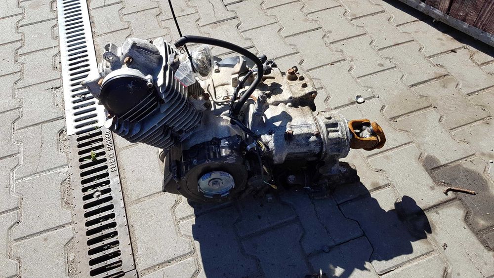 Rama YAMAHA BIG BEAR 350 KODIAK 400 Części silnik dyfer wał kartery
