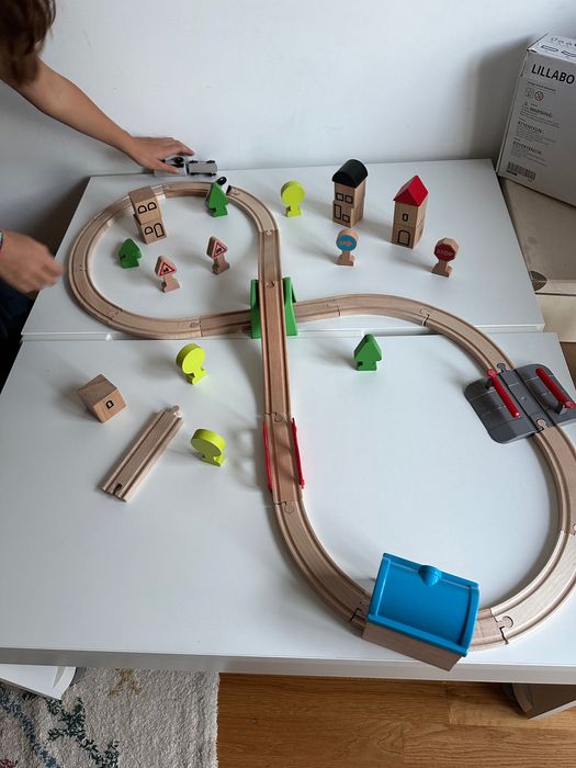 Pista de comboios Ikea