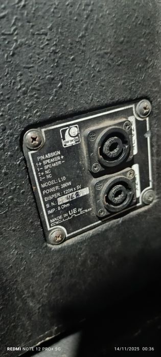 Vendo 16Tops line array bunker furacão