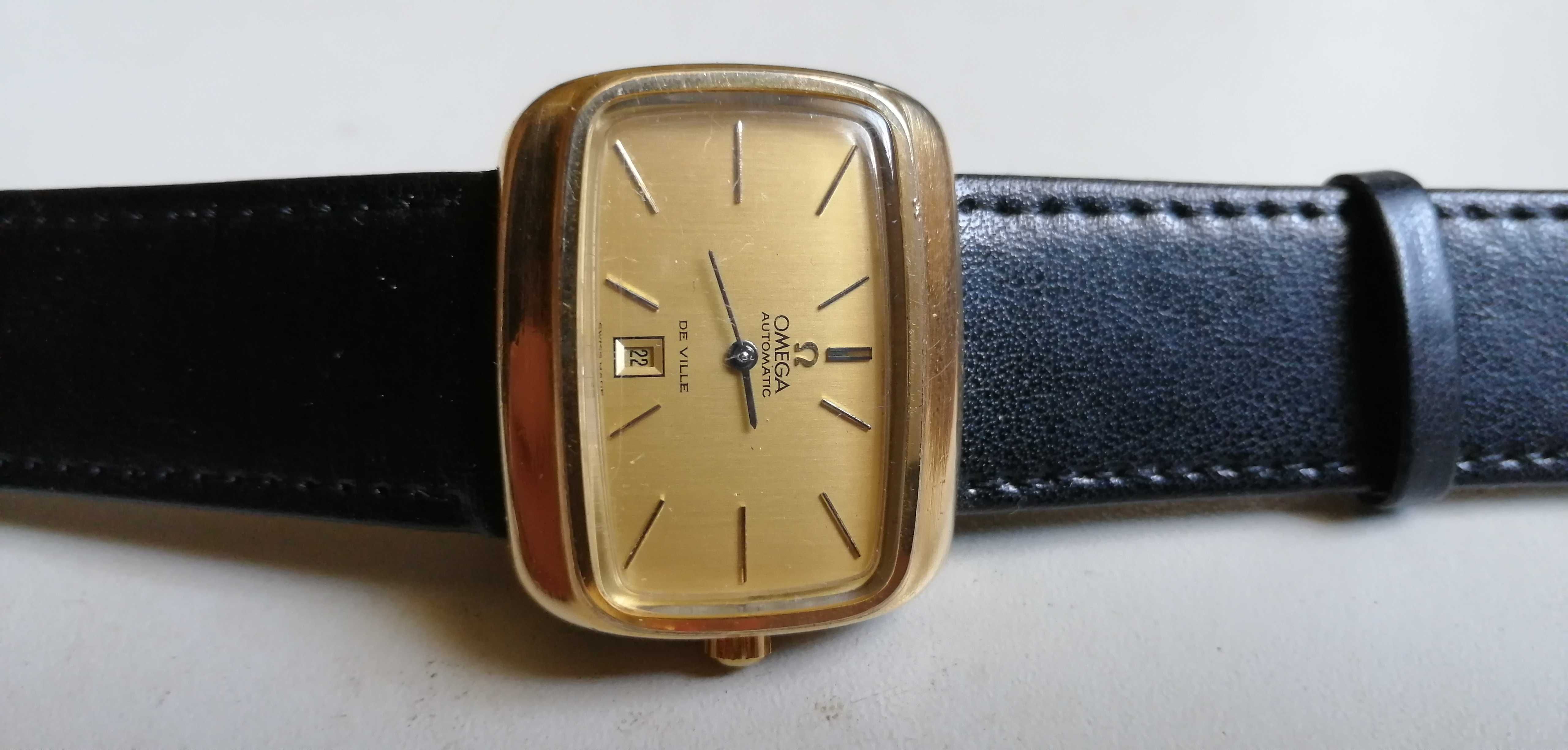 omega - geneve - automat - XL - zegarrek