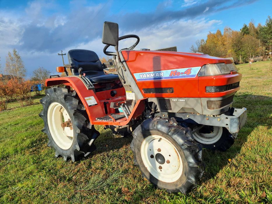 Yanmar Ke 4 japoński traktorek do sadów i ogrodów