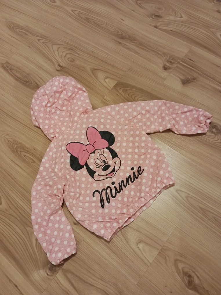 Disney Myszka Minnie kurtka wiosenna wiatrówka 110